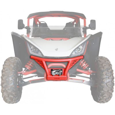 BUMPER AVANT ROUGE ALUMINIUM